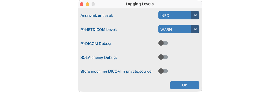Logging Levels