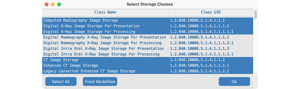 Storage Classes