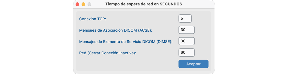 Tiempos de Espera de Red